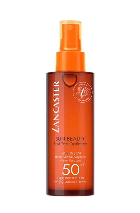 Lancaster Sun Beauty Fast Tan Optimizer Satin Dry Oil SPF50