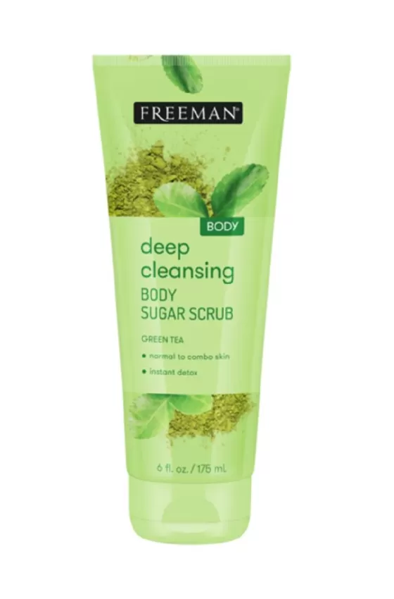 Freeman Deep Cleansing Green Tea Body Sugar Scrub