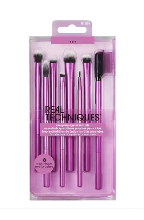REAL TECHNIQUES EVERYDAY EYE ESSENTIALS BRUSH KIT 