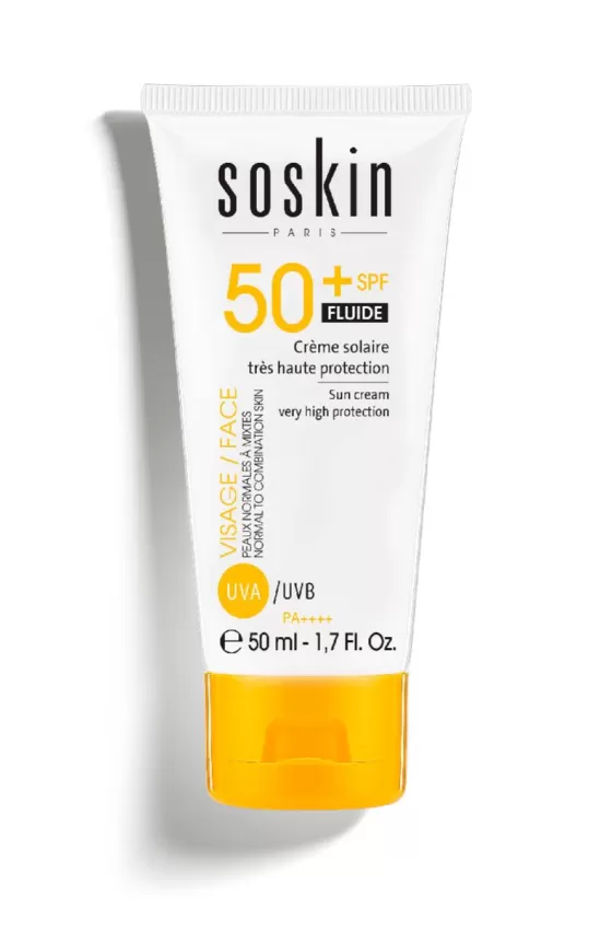 SOSKIN Fluid Sunscreen SPF 50+