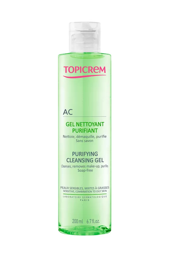 TOPICREM AC PURIFYING CLEANSING GEL 