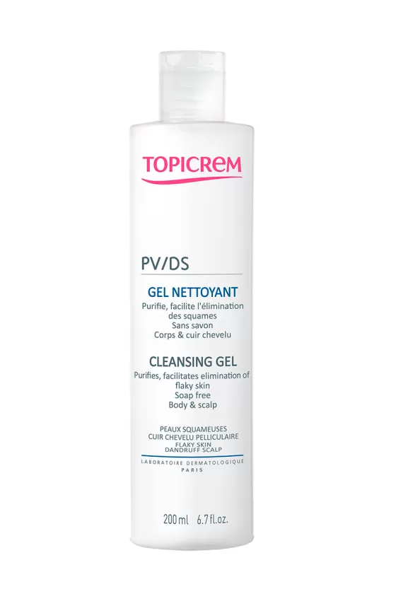 TOPICREM PV/DS CLEANSING GEL 