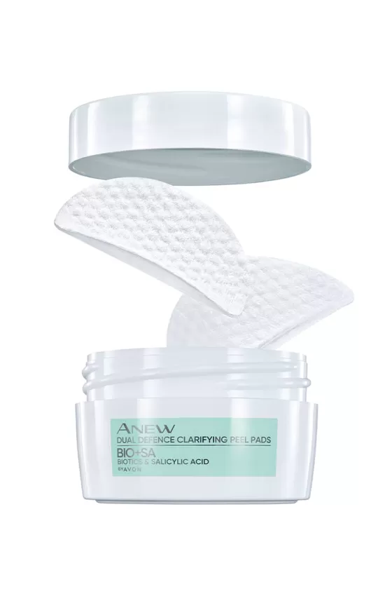 AVON ANEW DUAL DEFENCE CLARIFYING PEEL PADS