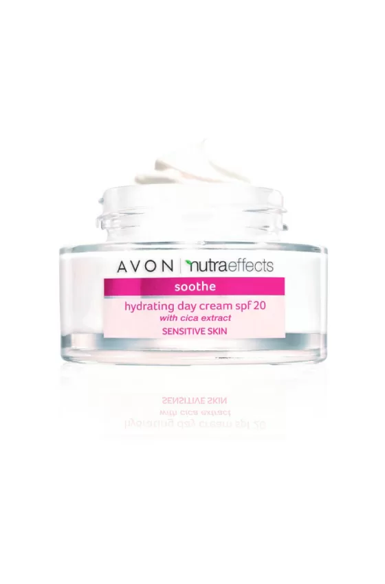 AVON NUTRA EFFECTS SOOTHING HYDRATING DAY CREAM SPF20