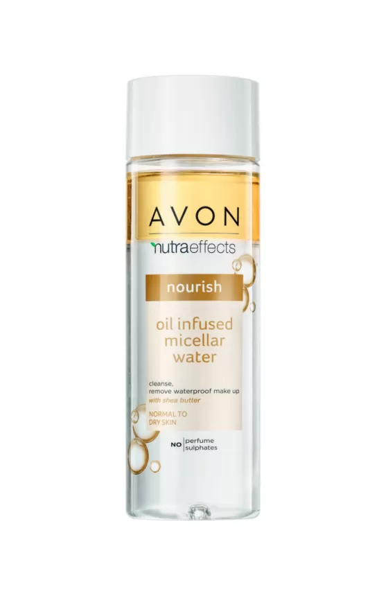 AVON NUTRA EFFECTS NOURISH OIL INFUSED MICELLAR WATER