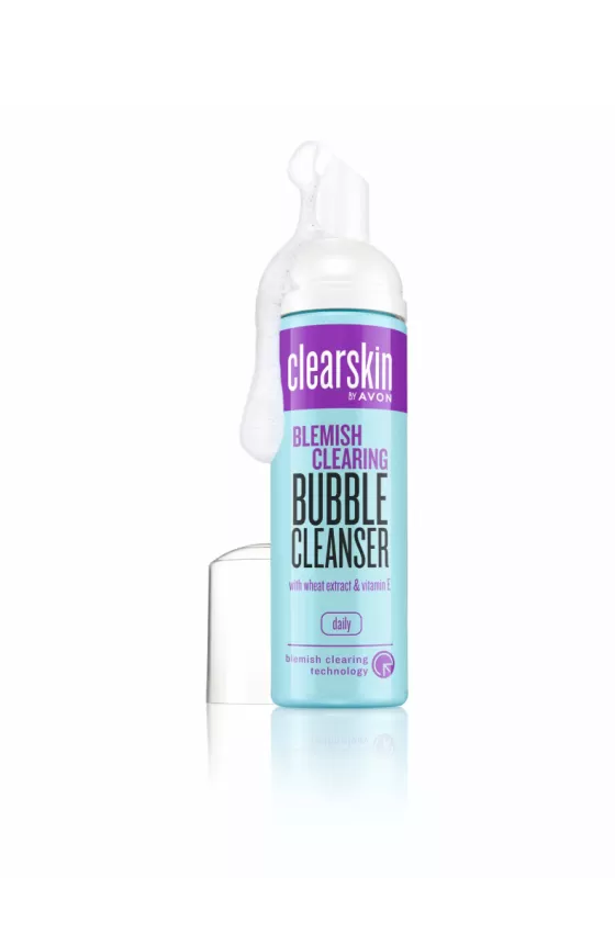 AVON CLEARSKIN BLEMISH CLEARING BUBBLE CLEANSER