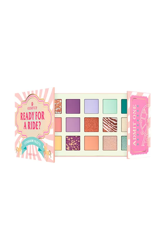 ESSENCE READY FOR A RIDE? EYESHADOW PALETTE TICKET FOR A FUN RIDE