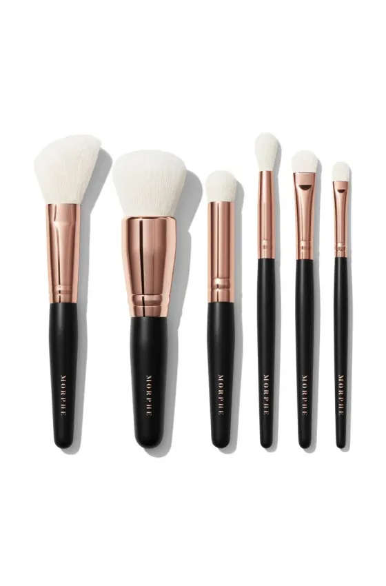 MORPHE Rosé Away Travel Brushes Set