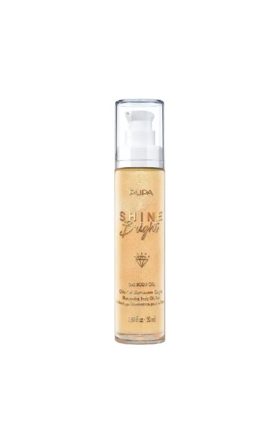 Pupa Milano Shine Bright Gel Body Oil - 001 Gold Diamond