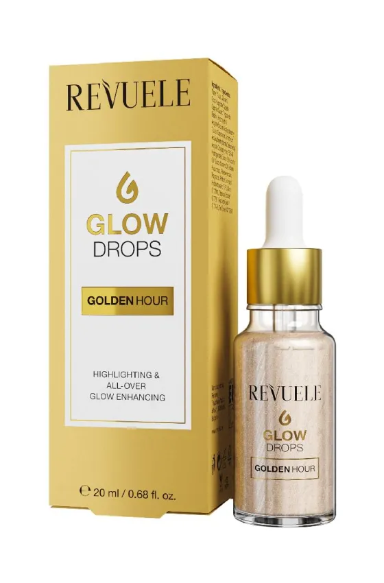 REVUELE GLOW DROPS GOLDEN HOUR, 20 ml		