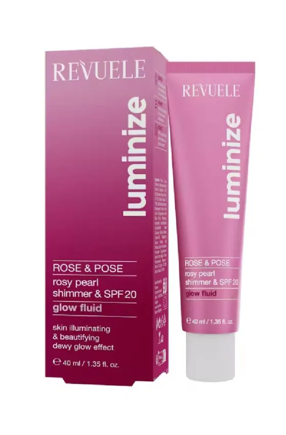 REVUELE ROSE & POSE GLOW FLUID