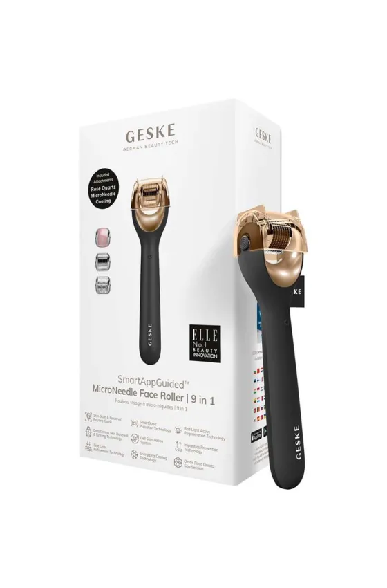Geske MicroNeedle Face Roller | 9 in 1 - Grey