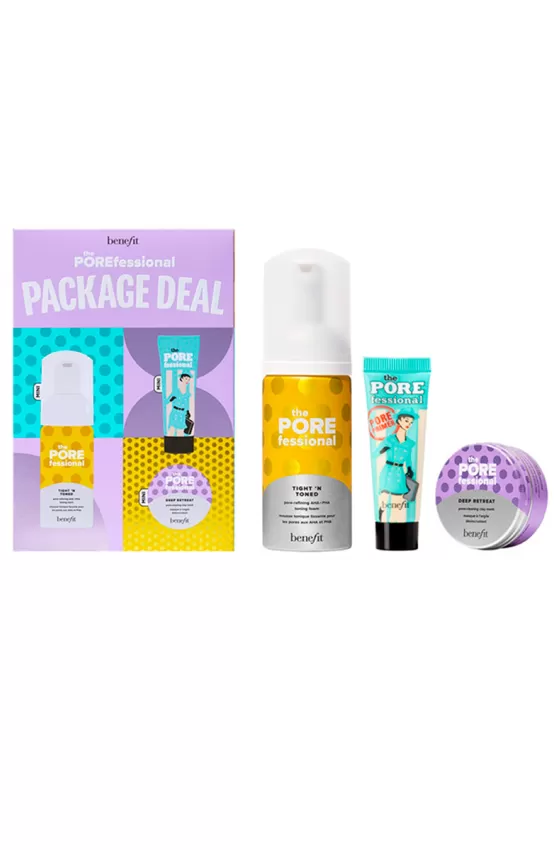 BENEFIT COSMETICS POREFESSIONAL PACKAGE DEAL SET