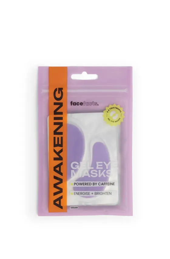 Face Facts Awakening Caffeine Eye Mask x 4 pairs