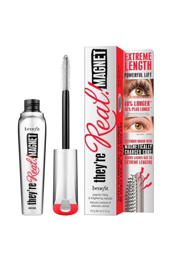BENEFIT COSMETICS THEY'RE REAL! MAGNET EXTREME LENGTHENING MASCARA FULL SIZE