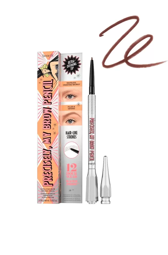BENEFIT COSMETICS PRECISELY, MY BROW PENCIL 4.5 NEUTRAL DEEP BROWN