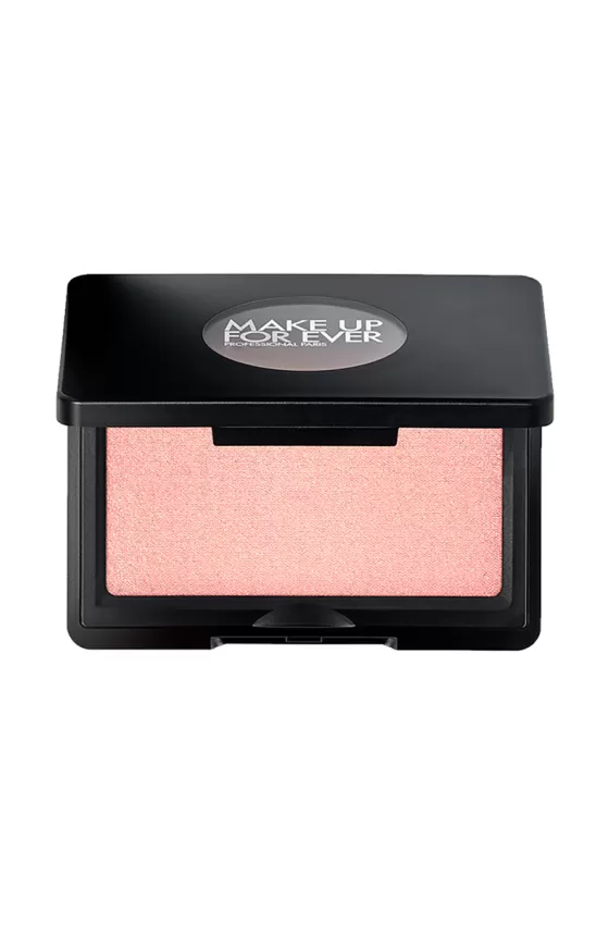 MAKE UP FOR EVER ARTIST FACE POWDER HIGHLIGHTER H130 - WHEREVER PEARL - PALE GOLD WITH PINK SHIMMER