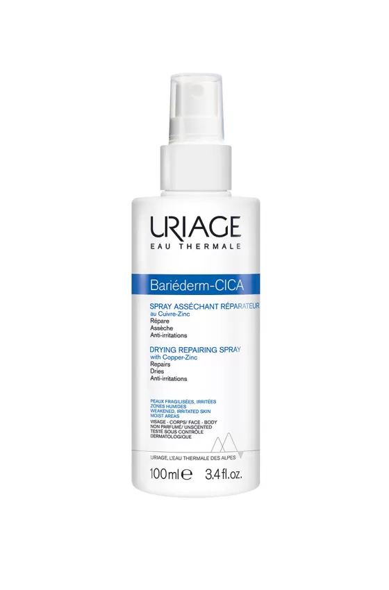 URIAGE BARIEDERM-CICA DRYING REPAIRING SPRAY WITH COPPER-ZINC