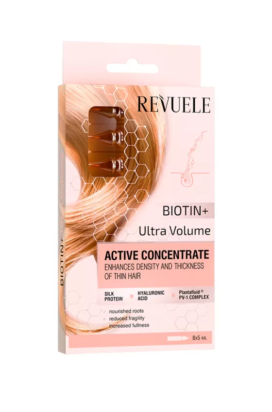 REVUELE AMPOULES ACTIVE HAIR CONCENTRATE BIOTIN+ “ULTRA VOLUME”