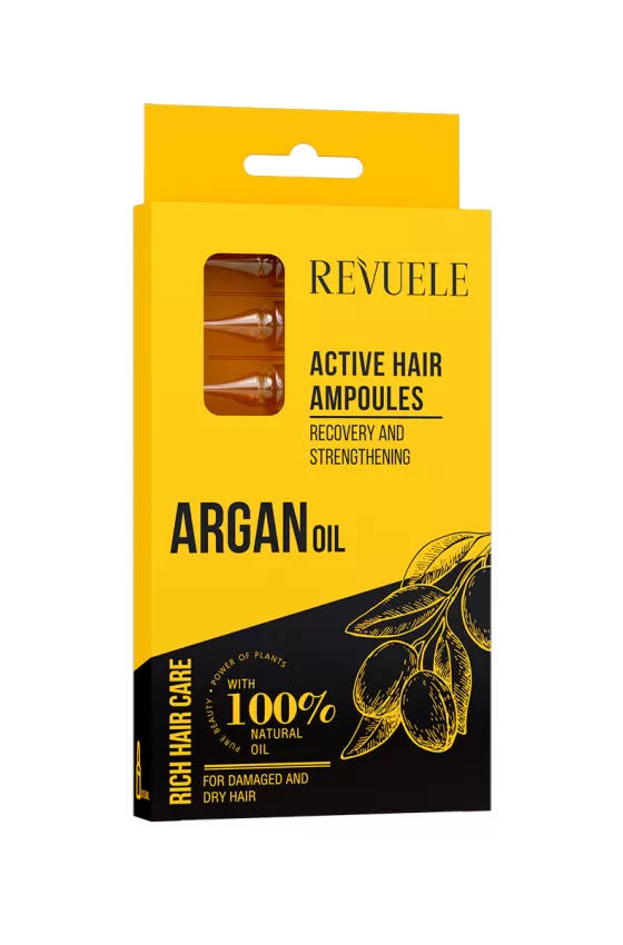 REVUELE ARGAN OIL ACTIVE HAIR AMPOULES