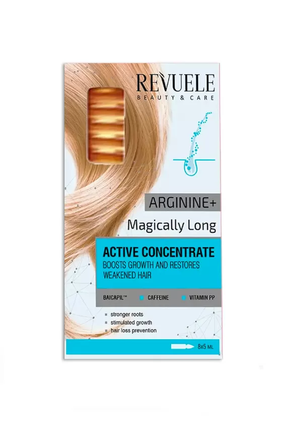 REVUELE ACTIVE HAIR CONCENTRATE AMPOULES ARGININE+ “MAGICALLY LONG”