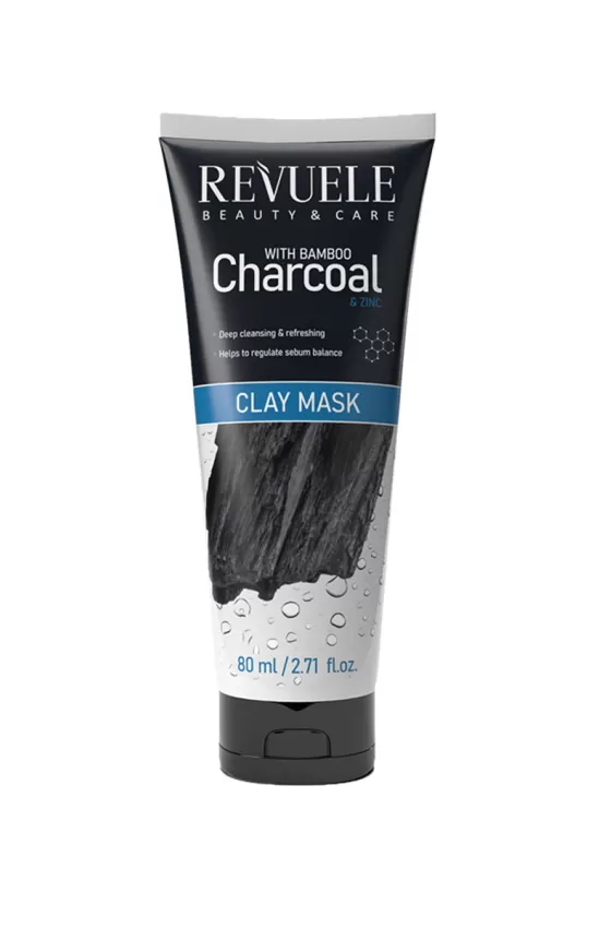 REVUELE BAMBOO CHARCOAL CLAY MASK