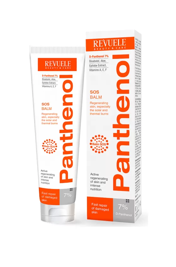 REVUELE PANTHENOL SOS BALM FOR SOLAR AND THERMAL BURNS