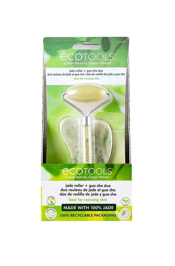 EcoTools Jade Facial Roller and Gua Sha Stone Duo