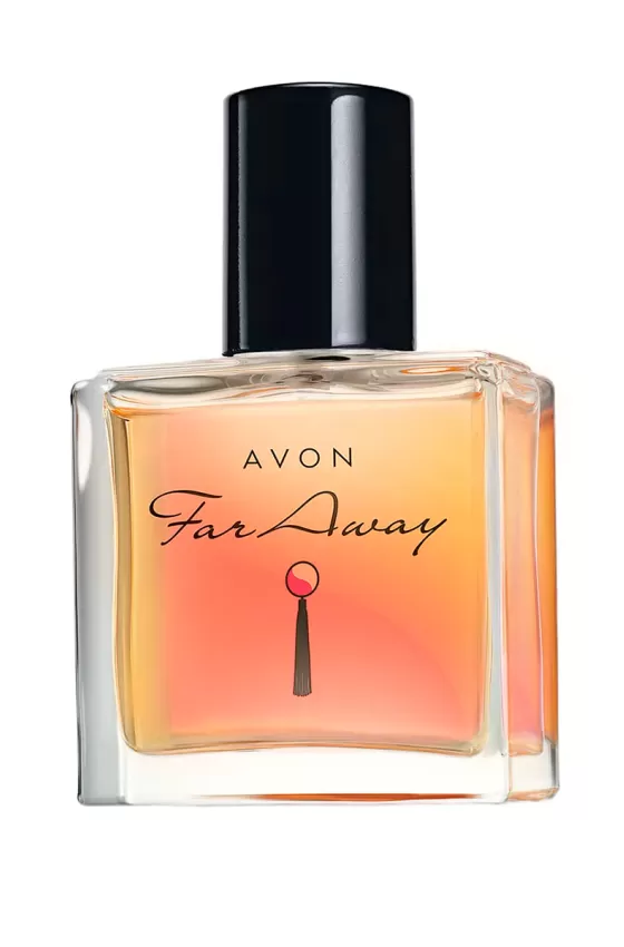 Avon Far Away Women's Perfume vanilla musk, sandalwood, and amber
