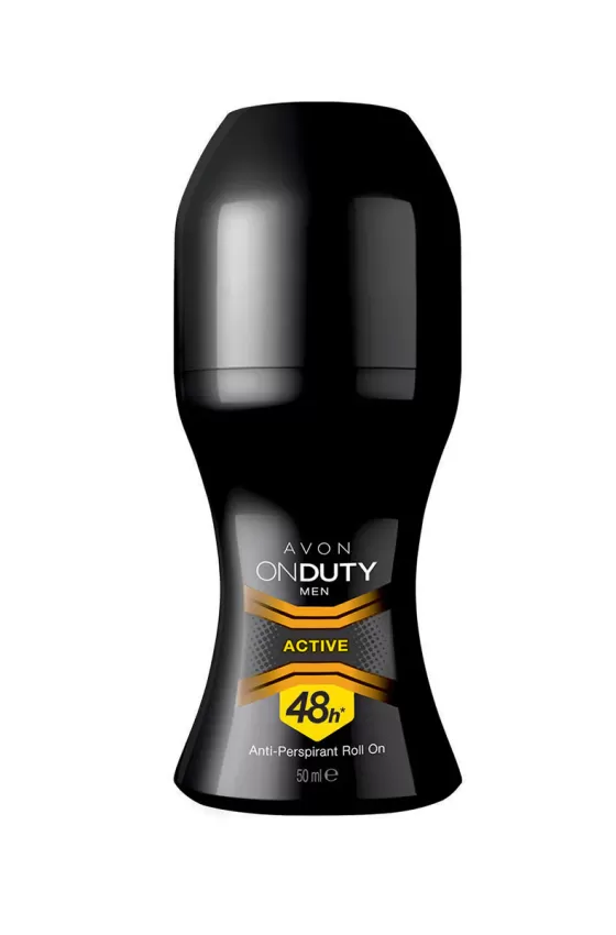 AVON ON DUTY ACTIVE ROLL-ON ANTI-PERSPIRANT DEODORANT FOR HIM