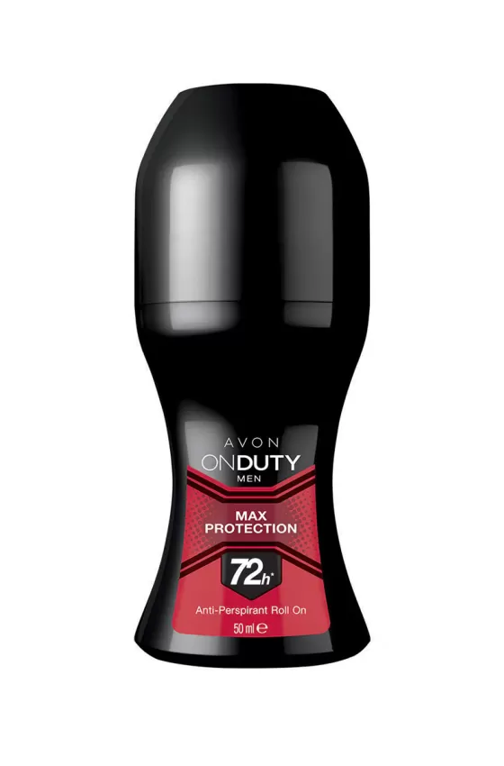 AVON ON DUTY MAX PROTECTION ROLL-ON ANTI-PERSPIRANT DEODORANT FOR HIM