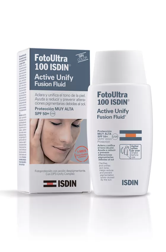 ISDIN FOTOULTRA 100 ACTIVE UNIFY FUSION FLUID SIN COLOR
