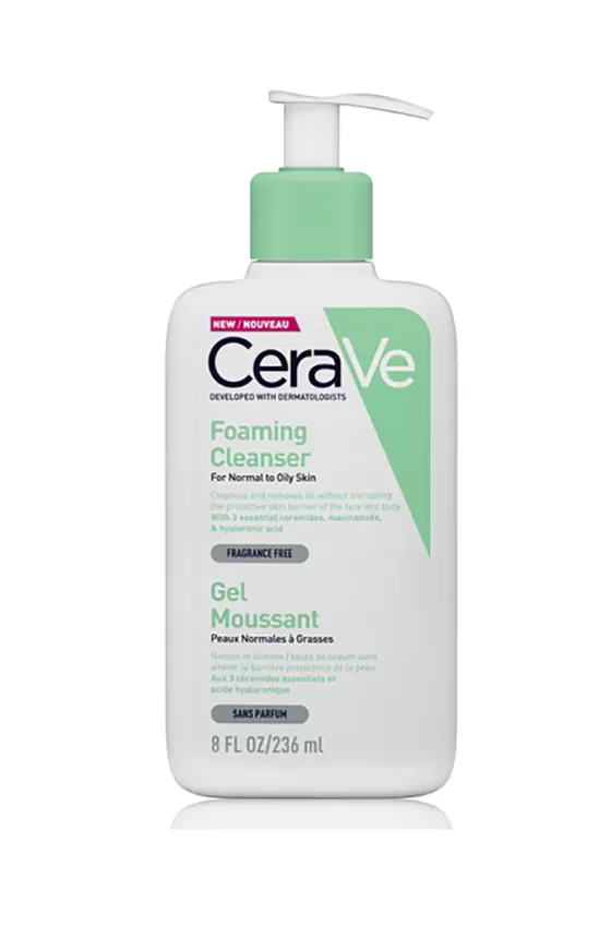 CERAVE FOAMING CLEANSER FOR NORMAL TO OILY SKIN - 236ML
