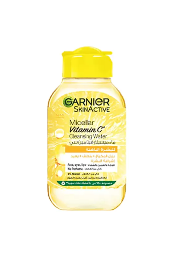 Garnier fast bright vitamin C micellar water - 100ml