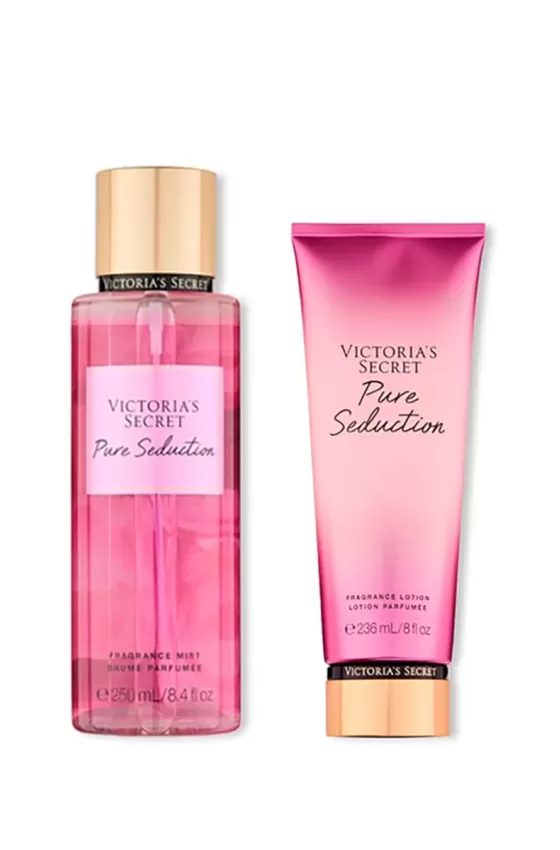 Victoria's Secret Pure Seduction Fragrance Mist + Pure Seduction Fragrance Lotion Bundle