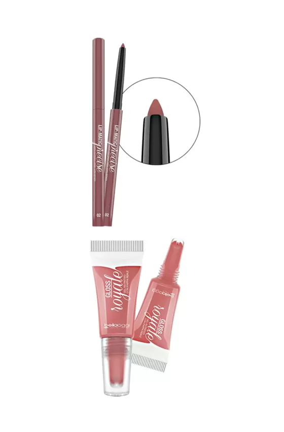 Bellaoggi Gloss Royale + Lip Matic Precise Bundle