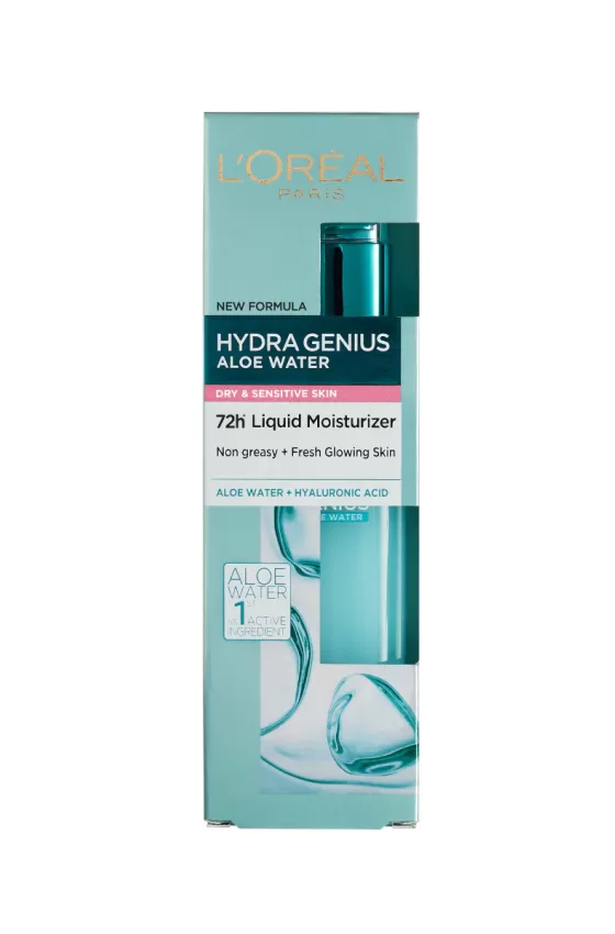 L'Oreal Paris Hydra Genius Daily Liquid Care Moisturiser - Dry & Sensitive Skin