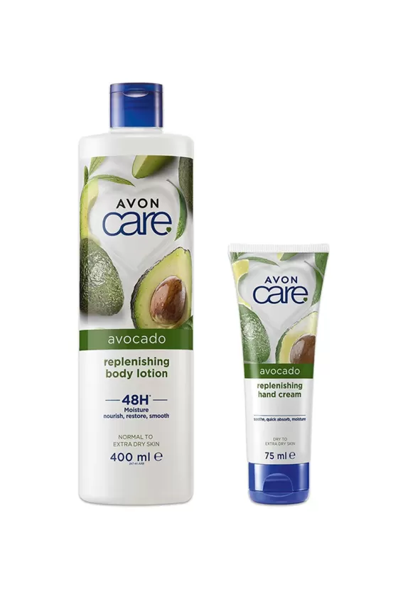 Avon Care Avocado Body Lotion & Hand Cream Pack