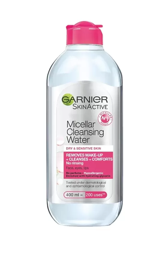 Garnier micellar cleansing water dry & sensitive skin