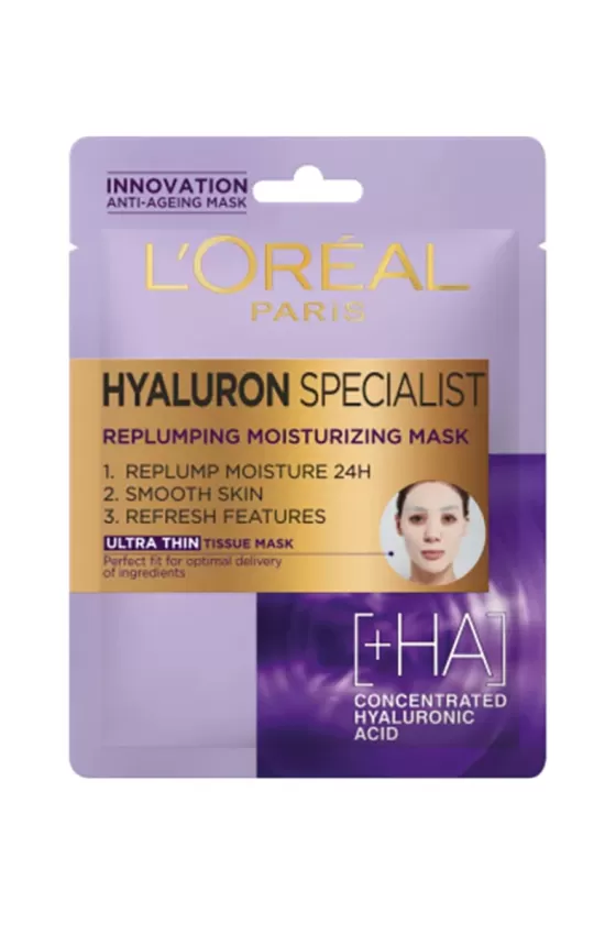 L'Oreal Paris Hyaluron expert ultra thin tissue mask