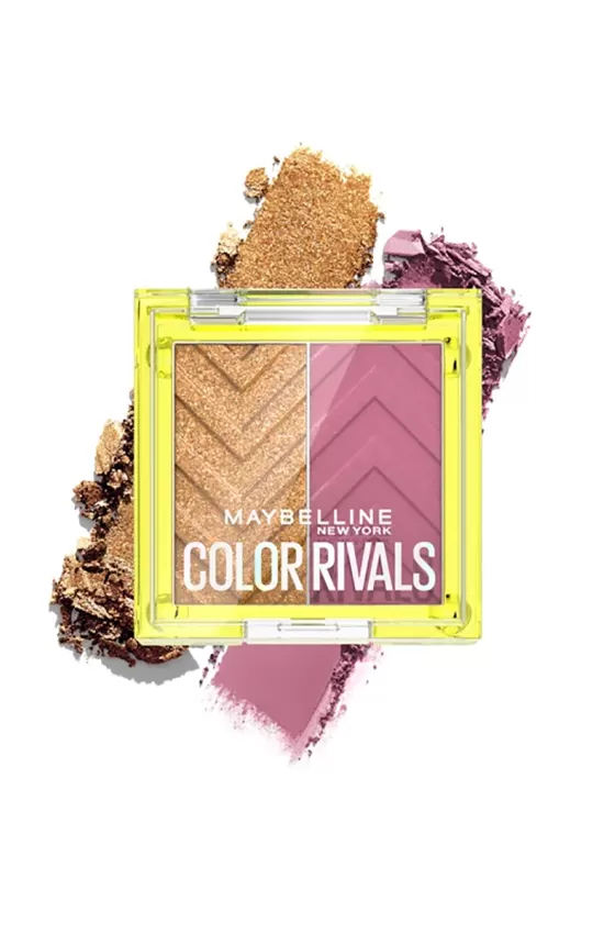 Maybelline Color Rivals Eyeshadow Palette Duo - Assertive X Coy