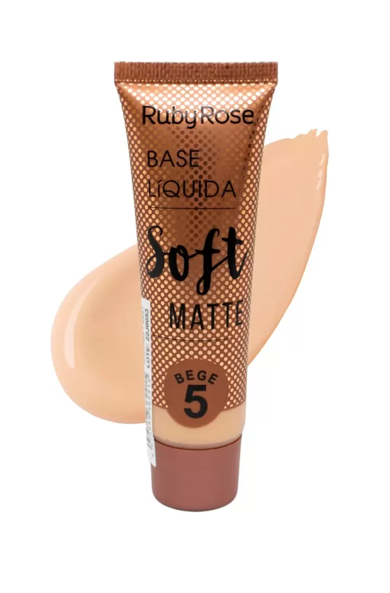 RUBY ROSE SOFT MATTE FOUNDATION - BEGE 5