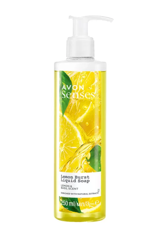 Avon Senses Lemon Burst Liquid Soap