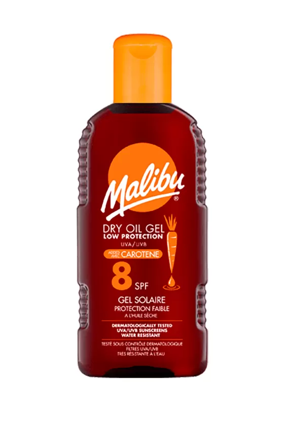 MALIBU SPF 8 DRY OIL GEL