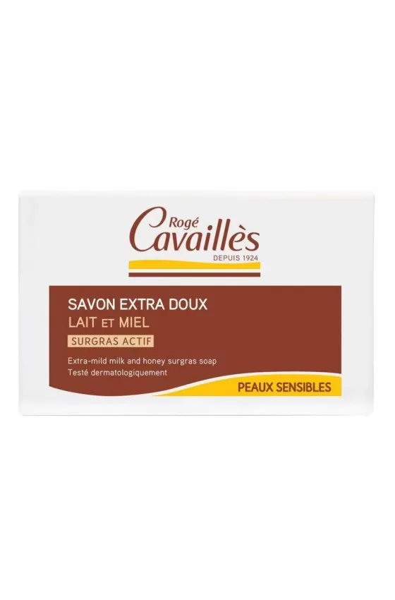 ROGÉ CAVAILLÈS Extra Mild Milk and Honey Surgras Soap