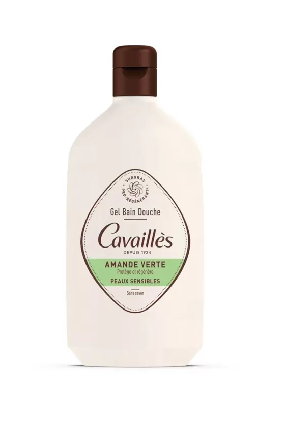 ROGÉ CAVAILLÈS Green Almond Bath and Shower Gel - Surgras Actif