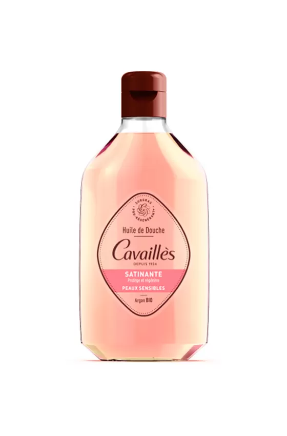 ROGÉ CAVAILLÈS Satiny Shower Oil Enriched with Argan & Rose Oils - 250ml