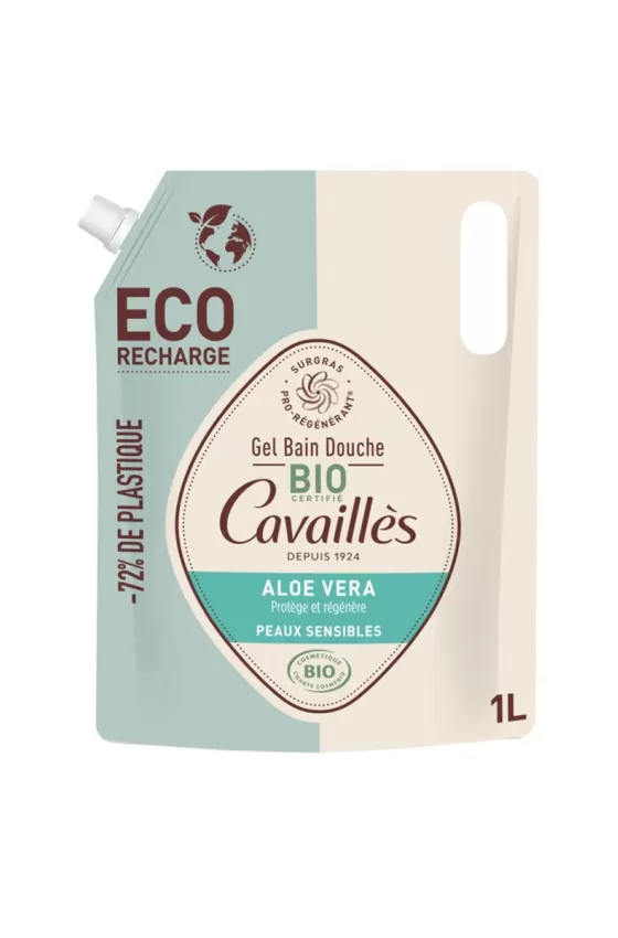 ROGÉ CAVAILLÈS Eco-Recharge Bath & Shower Gel With Organic Aloe Vera