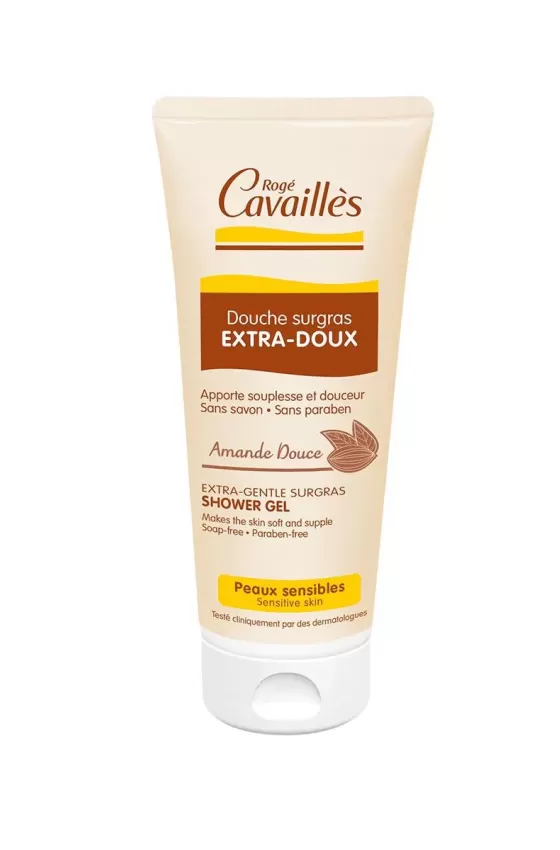 ROGÉ CAVAILLÈS Extra Gentle Surgras Shower Gel - Amande Douce