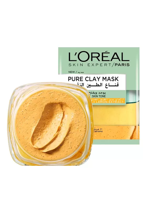 L'Oreal Paris pure clay bright mask